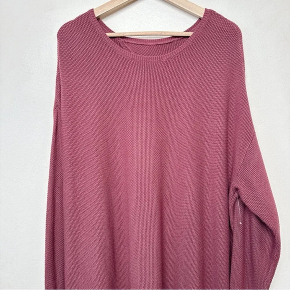 Lululemon Womens 16 Cashlu Crossover Back Sweater Smoky Red - Picture 3 of 14